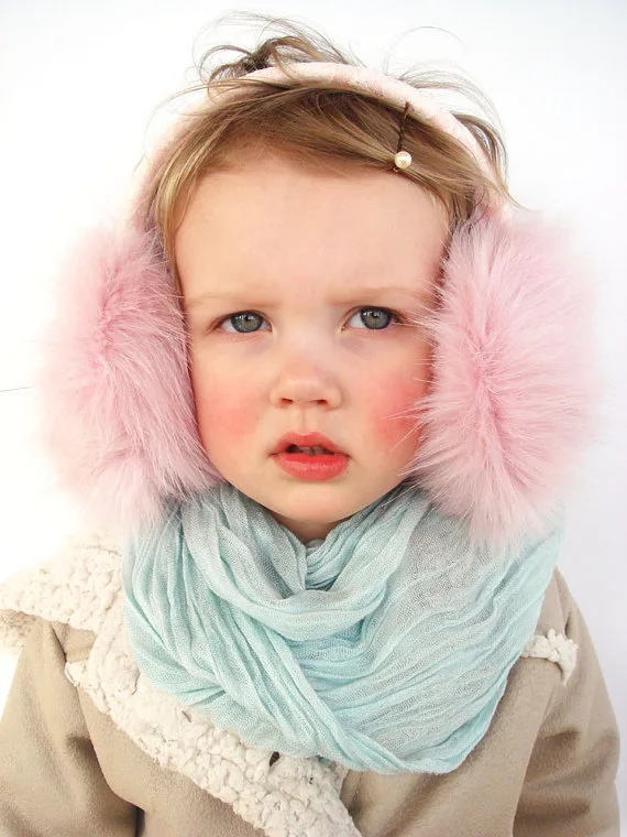 Rainbow Mittens earmuffs