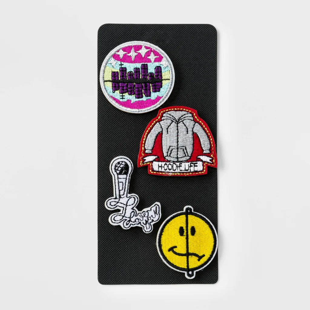 Target adhesive patches for Denim: so many styles for customizing denim jackets!