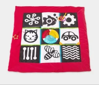 What's black and white and red all over?