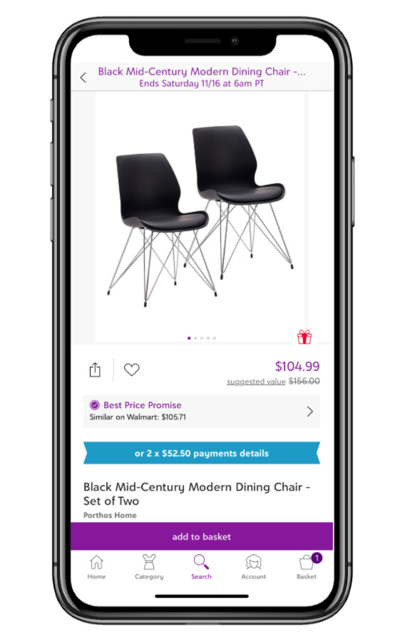 5 of our favorite deals on home decor on Zuiliy right now: mid-century modern side chairs perfect for extra holiday seating (sponsor)