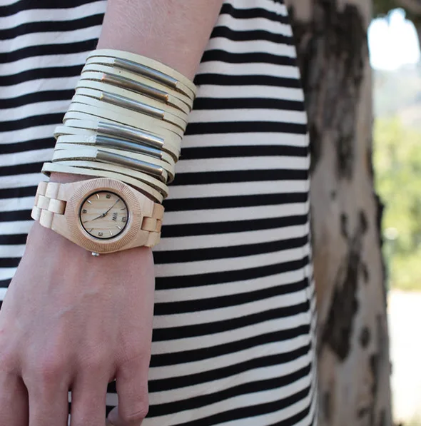 Watch out! These wooden timepieces are stylish and sustainable