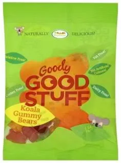 Natural gummy bears are yummy bears.