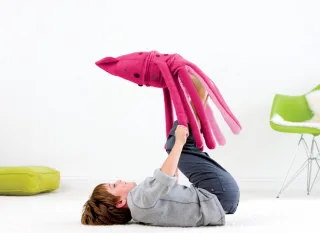 The cuddliest interspecies squid doll yet
