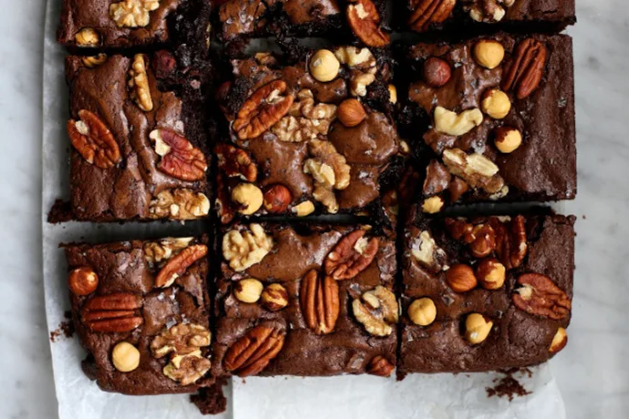 Best brownie recipes: Joy he Baker's Extra Nutty Dark Chocolate Brownies. Oof.
