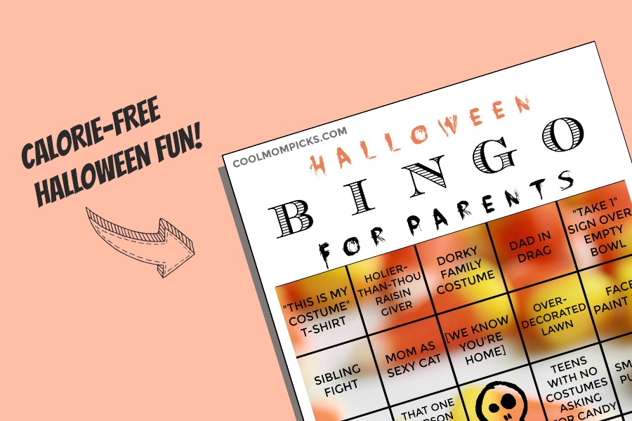 Free printable Halloween Bingo for Parents!