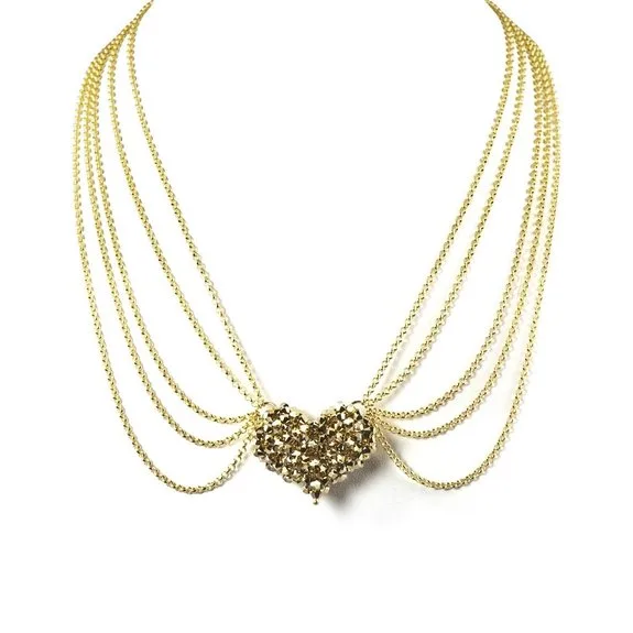 Cool Pop Love III heart necklace from K20 by Karen Ko