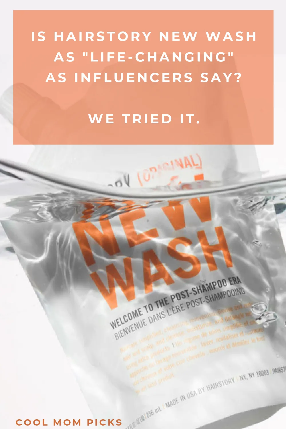 HAIRSTORY New wash shampoo - our honest review of this influencer-favorite product