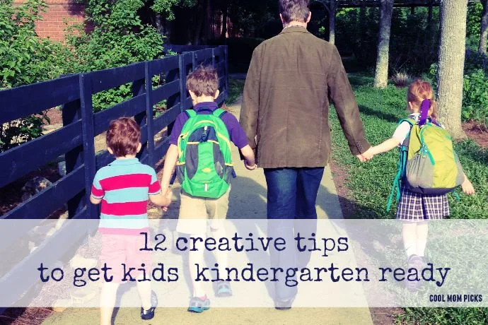 12 creative tips to get kids ready for kindergarten