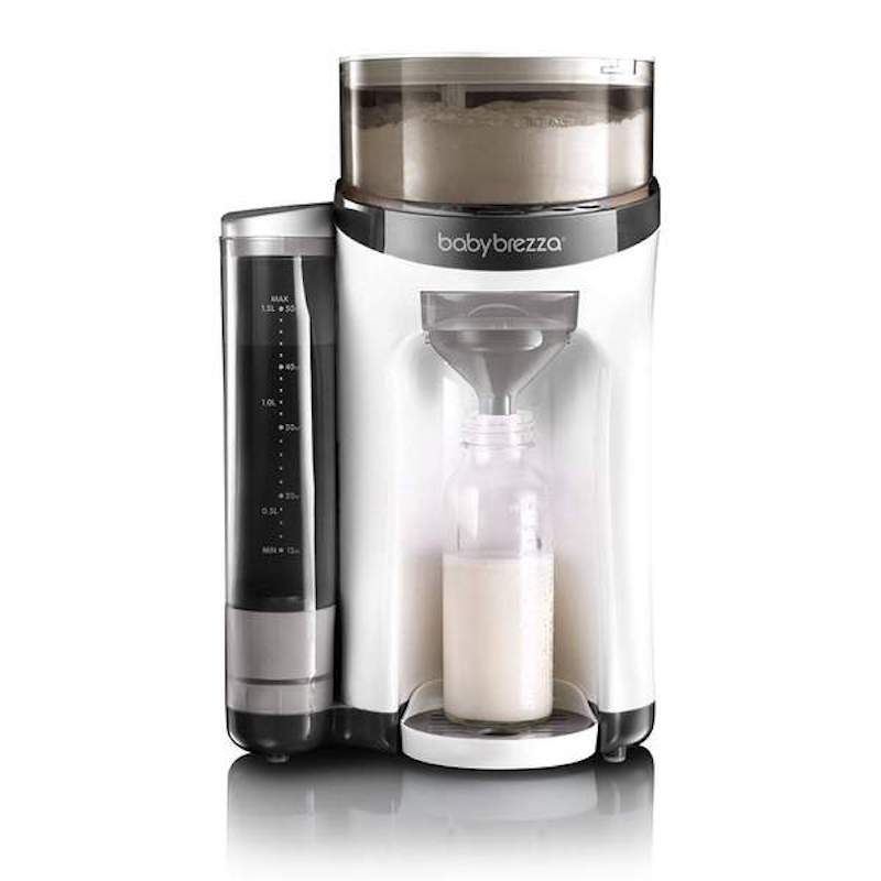 Best baby gear for twins: Baby Brezza formula maker