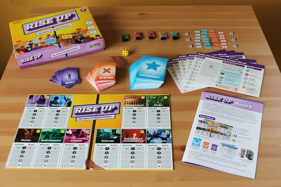 Rise Up: The social justice themed board game for families