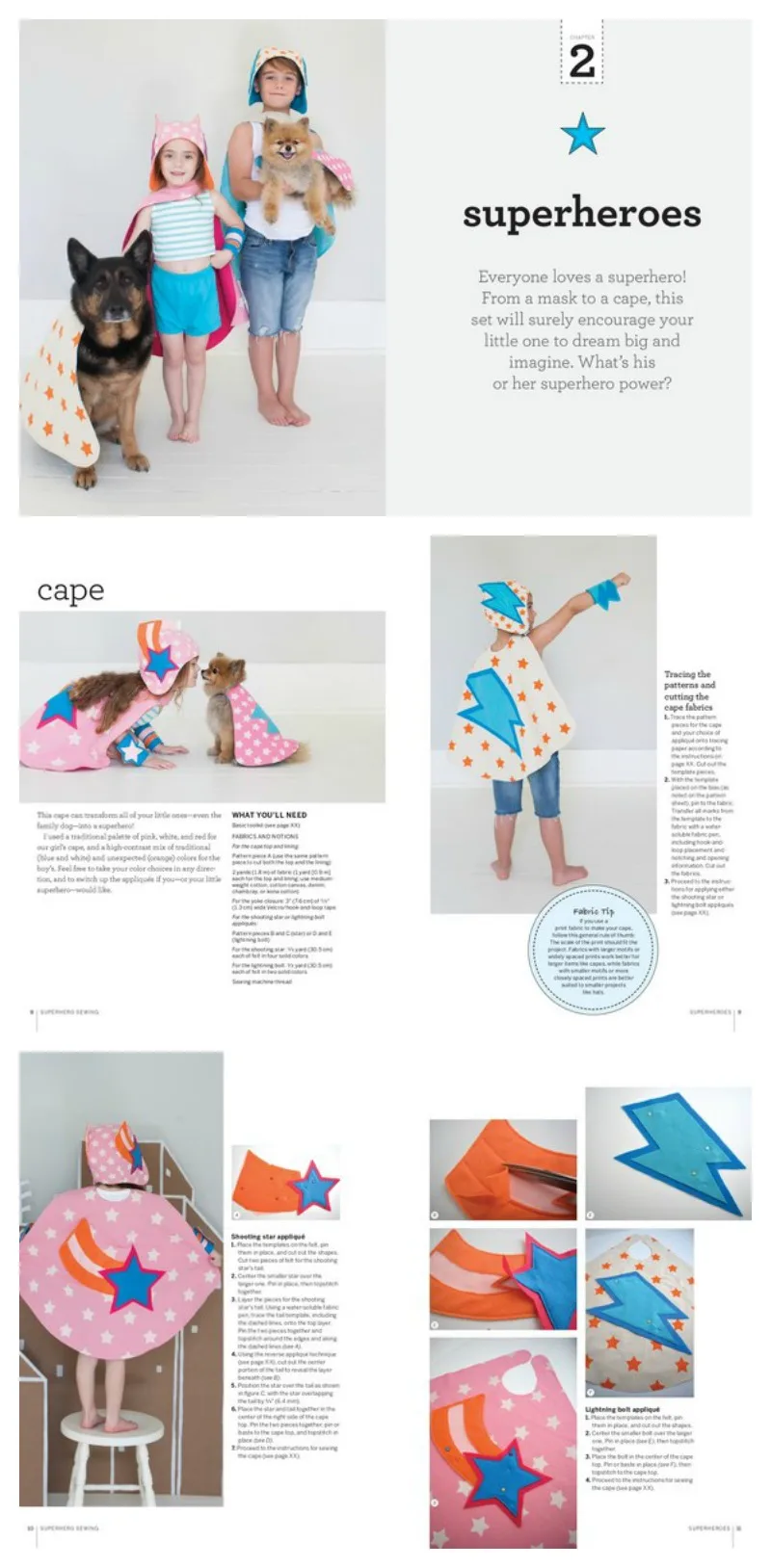 DIY SUPERHERO CAPES AND ACCESSORIES