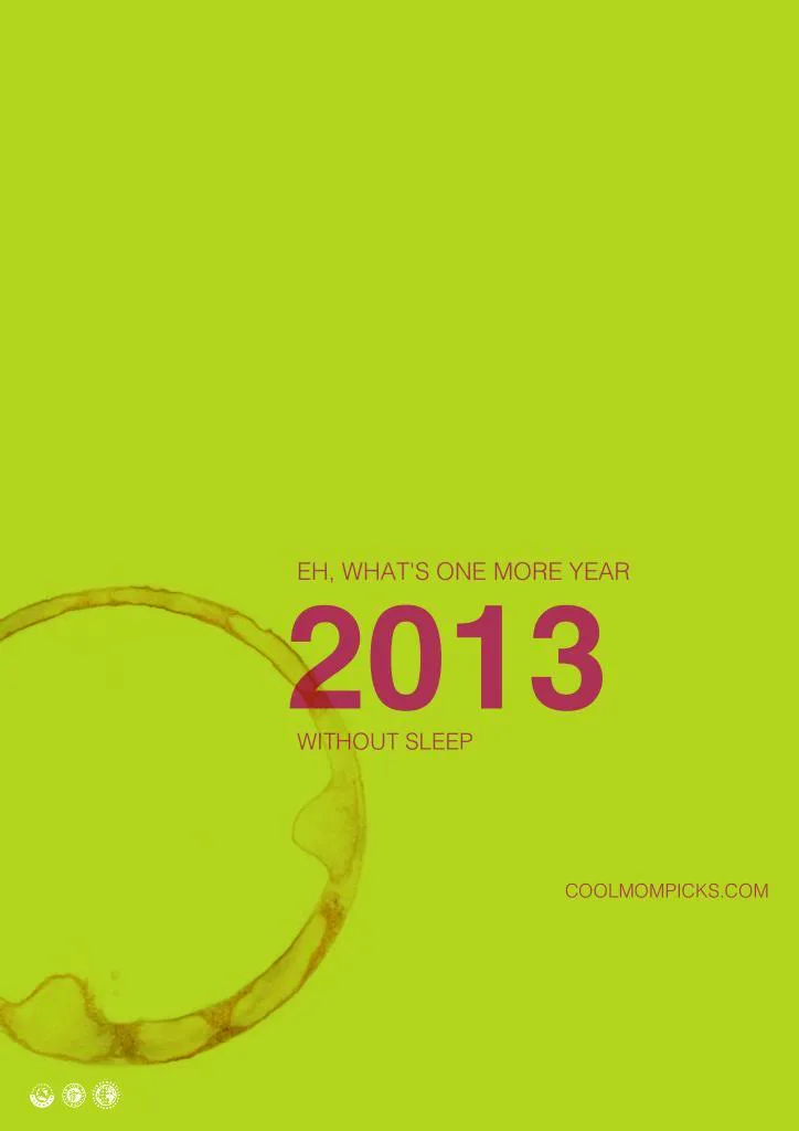 Happy 2013, Cool Moms!