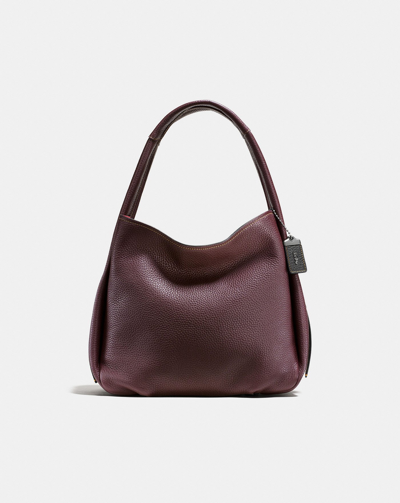 Coach Bandit Hobo in Oxblood: colorful handbags for fall!