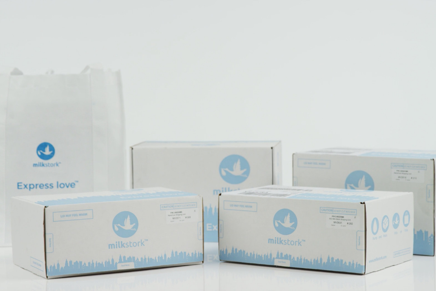We're so excited about Milk Stork, a new service that lets moms send their milk home to baby safely.