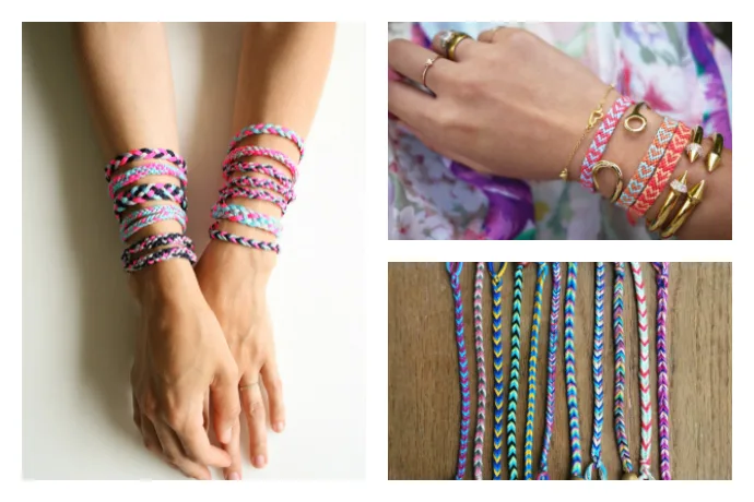DIY friendship bracelets: the prettiest, most doable designs they'll want to wear this summer.