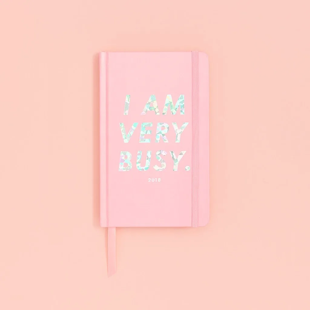 I Am Very Busy: Awesome 2017-18 Planner from bando