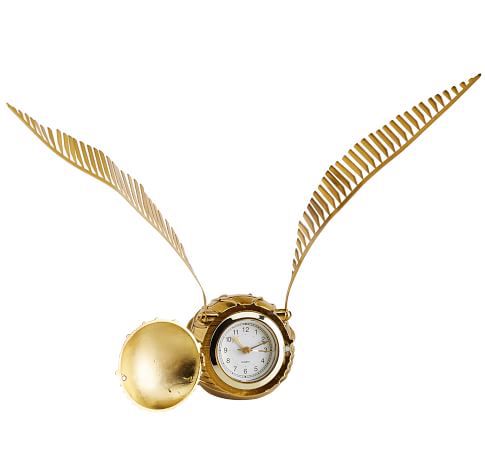 Harry Potter Golden Snitch Clock at PB Kids