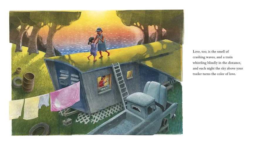 Valentine's Day gifts for kids under $15: Love by Matt de la Peña and Loren Long