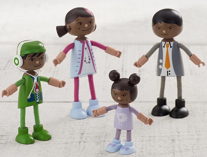 Diverse dollhouse doll family | Pottery Barn Kids