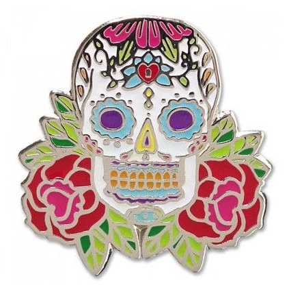 Enamel Pin | Cool Skull School Supplies | back to school shopping 2017