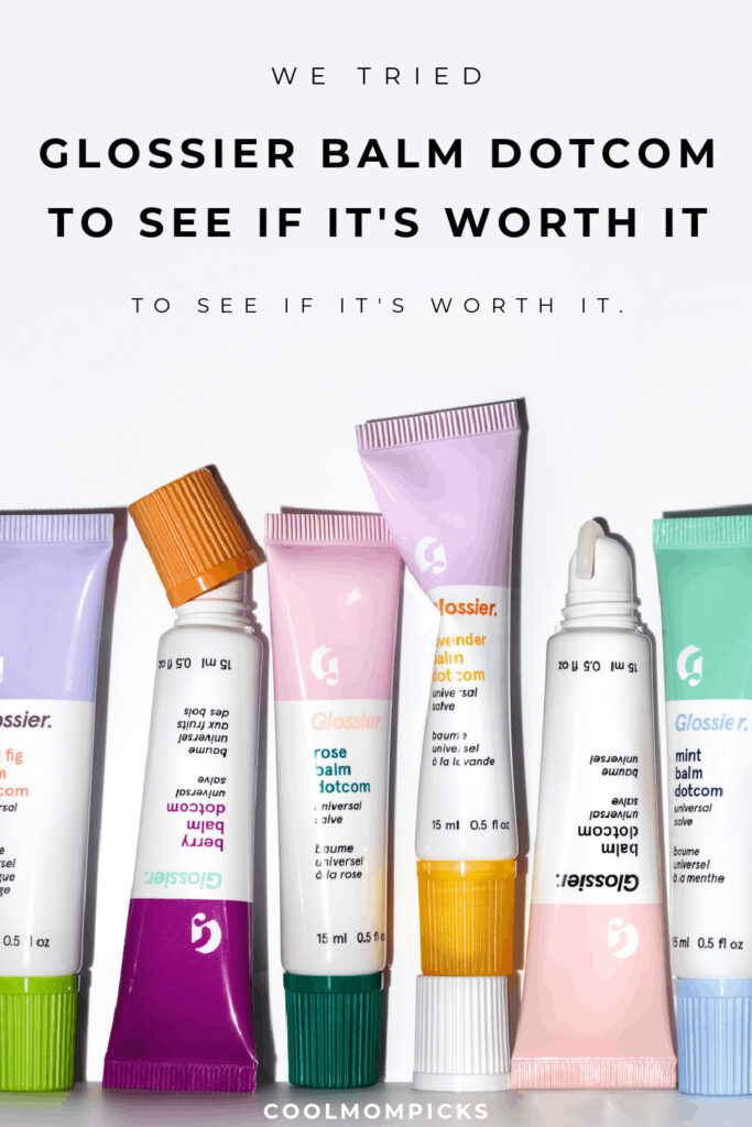 Glossier Balm Dotcom review - we bought it and tried it to see if it's worth it