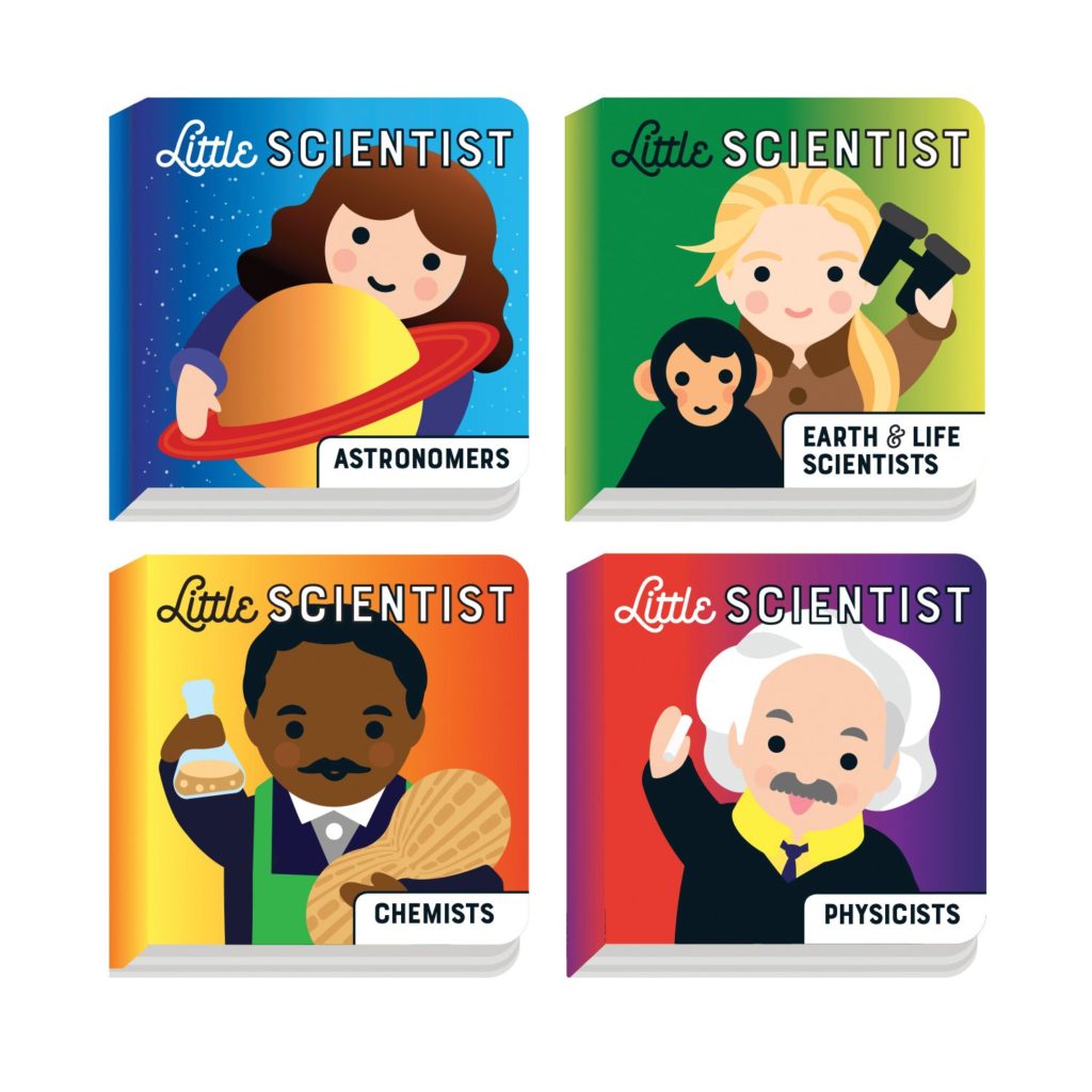 Best baby shower gifts under $15: Little Scientist board book set | Cool Mom Picks Baby Shower Gift Guide