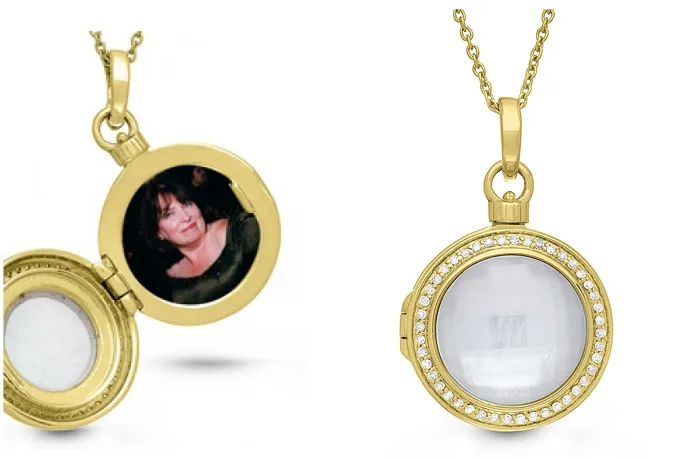 Keepsake lockets from With You. Would make an incredible holiday gift that would last forever.