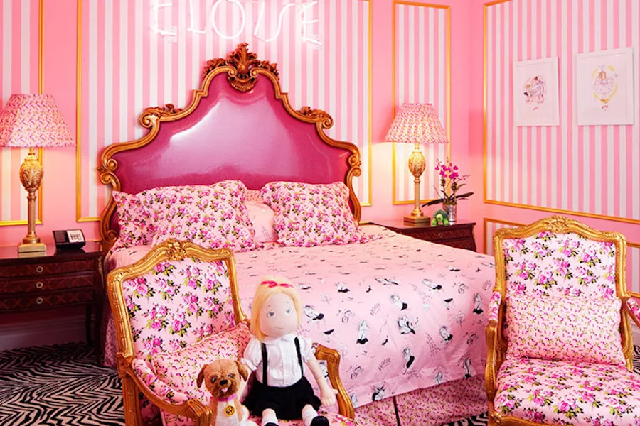 Hotels with the coolest amenities for kids: Eloise suite at The Plaza NY
