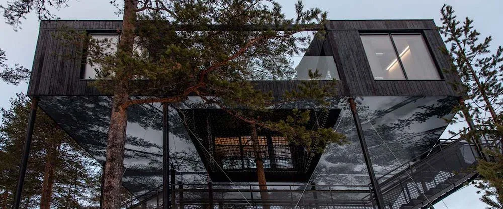 Coolest hotels worldwide for kids: Tree Hotel in Sweden