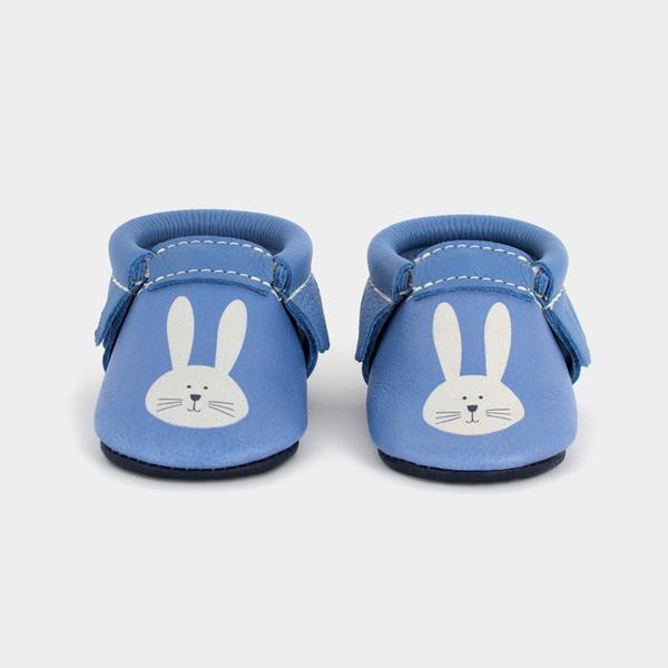 First Easter gifts for babies: Easter bunny moccasins | Freshly Picked