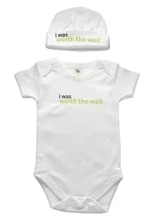 Good things (like babies!) are worth waiting for
