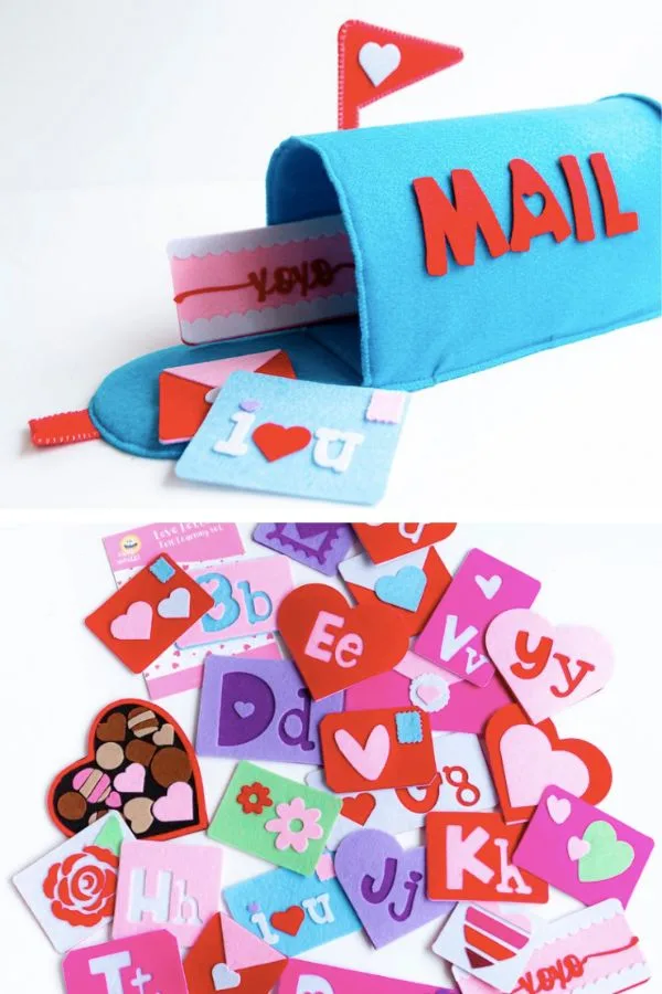 Best Valentine's gifts from Etsy for kids: White Confetti Box's cookie tins