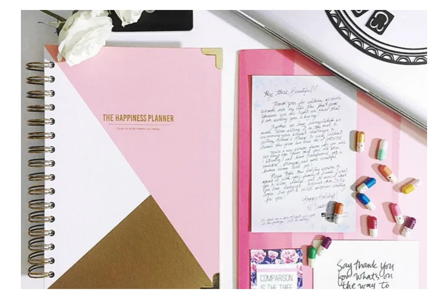 Make 2017 your most accomplished year ever, with a little help from these motivating planners, like The Happiness Planner, which really says it all.