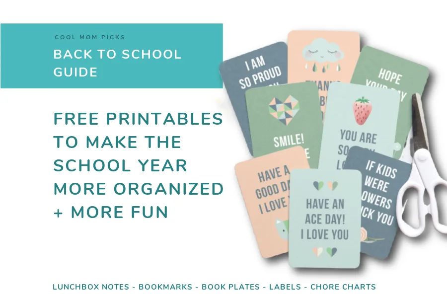Free printables to make the school year more organized and fun