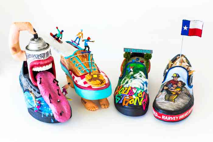 Custom Vans HS competition finalist from Friendswood HS, Texas