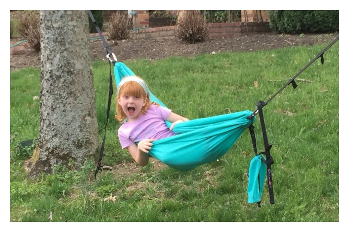 Handmade kid-sized hammocks from Sluice