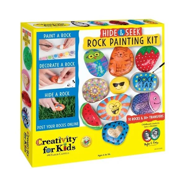 How to turn painted rocks into random acts of kindness for kids