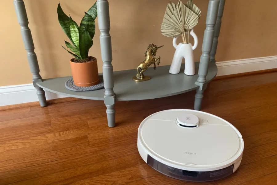 This ECOVACS Deebot N7 robotic vacuum mops and vacuums your floors