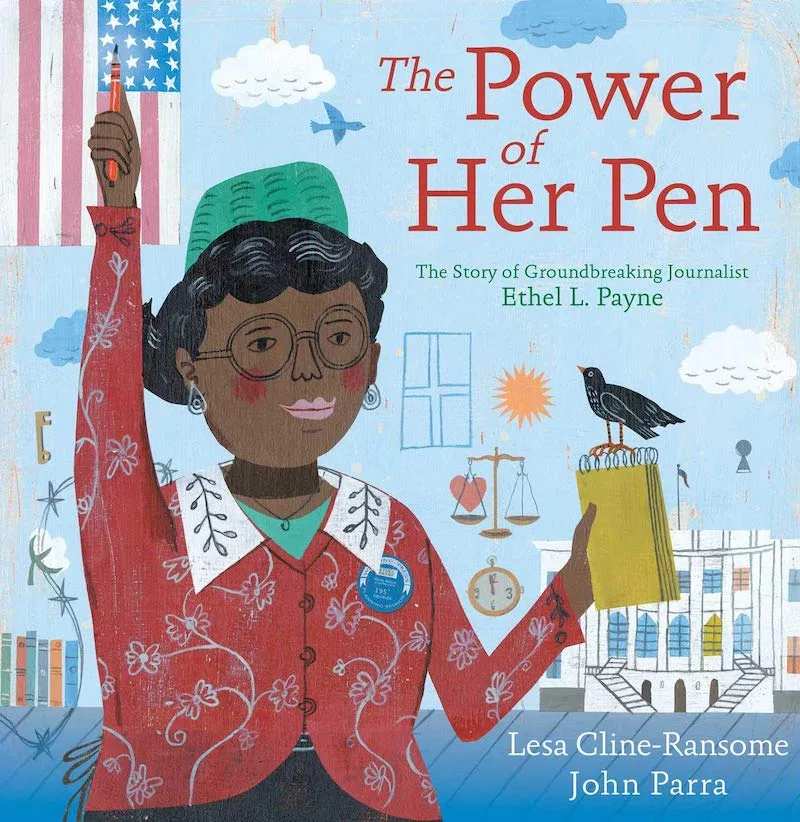 Black history month books for kids: The Power of Her Pen by Lesa Cline Ransome