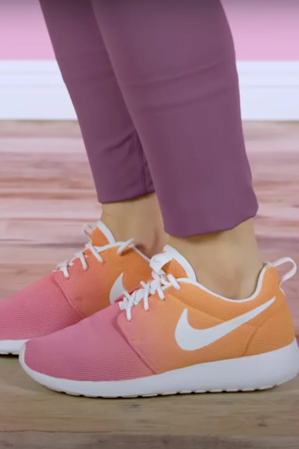 9 fashionable DIY sneaker makeovers for your white canvas sneakers