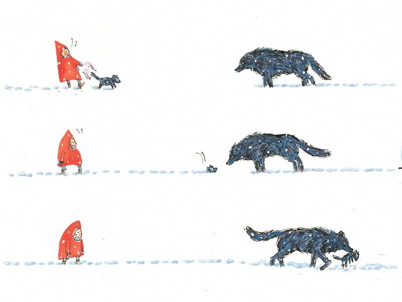 Best children's books of 2018: Wolf in the Snow by Matthew Cordell