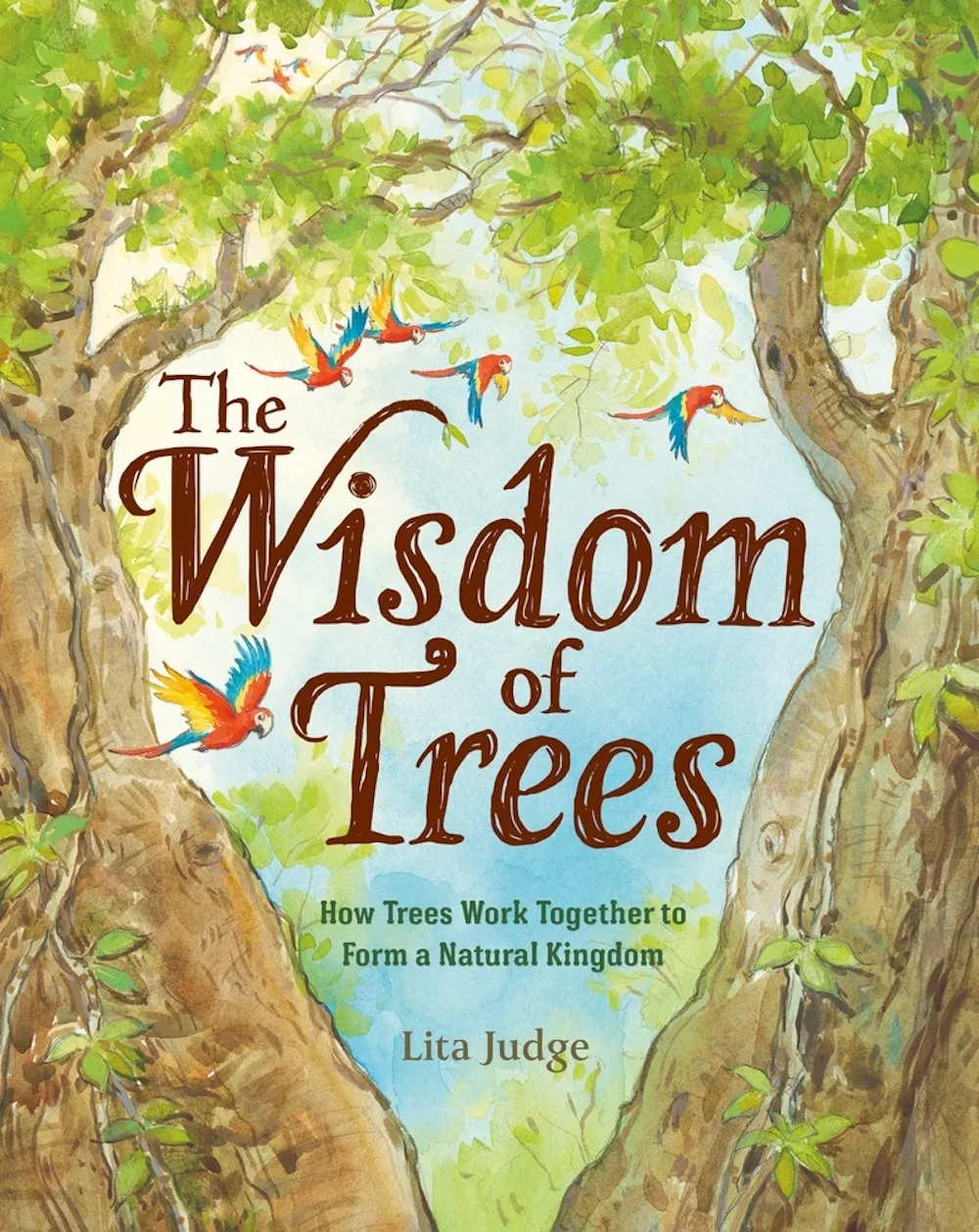 5 books about spring for kids: The Wisdom of Trees by Lita Judge