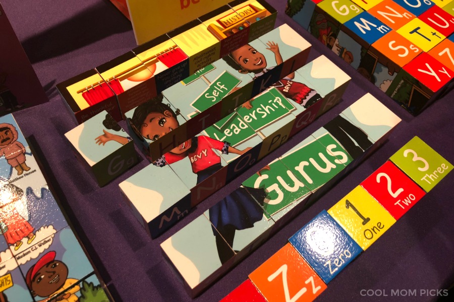 Bevt & Dave History Makers Puzzle Blocks for Kids: A standout from Toy Fair 2018 | Cool Mom Picks