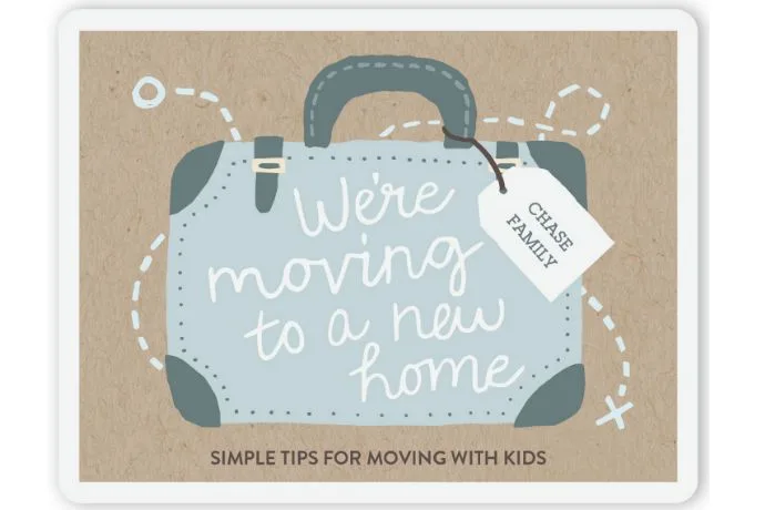 Simple tips for moving with kids from a mom who's done it...a lot. Alone.