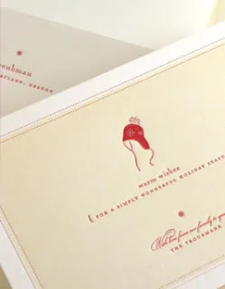 elum designs holiday cards take me far from the maddening crowds