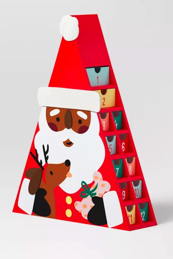 Best Advent Calendars of 2023: Target's Santa Advent Calendar for kids