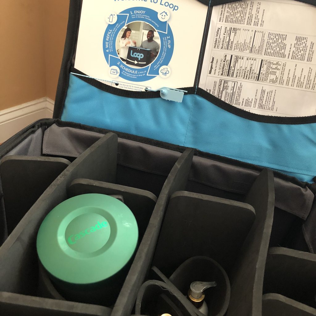 Loop delivers and picks up your favorite products and helps decrease packaging and waste | sponsor