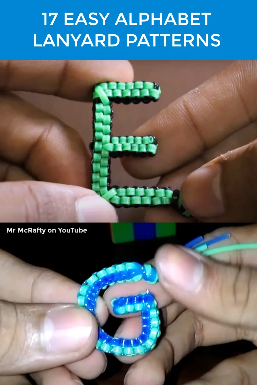 Coolest lanyard patterns: Heart lanyard tutorial by Mr McRafty