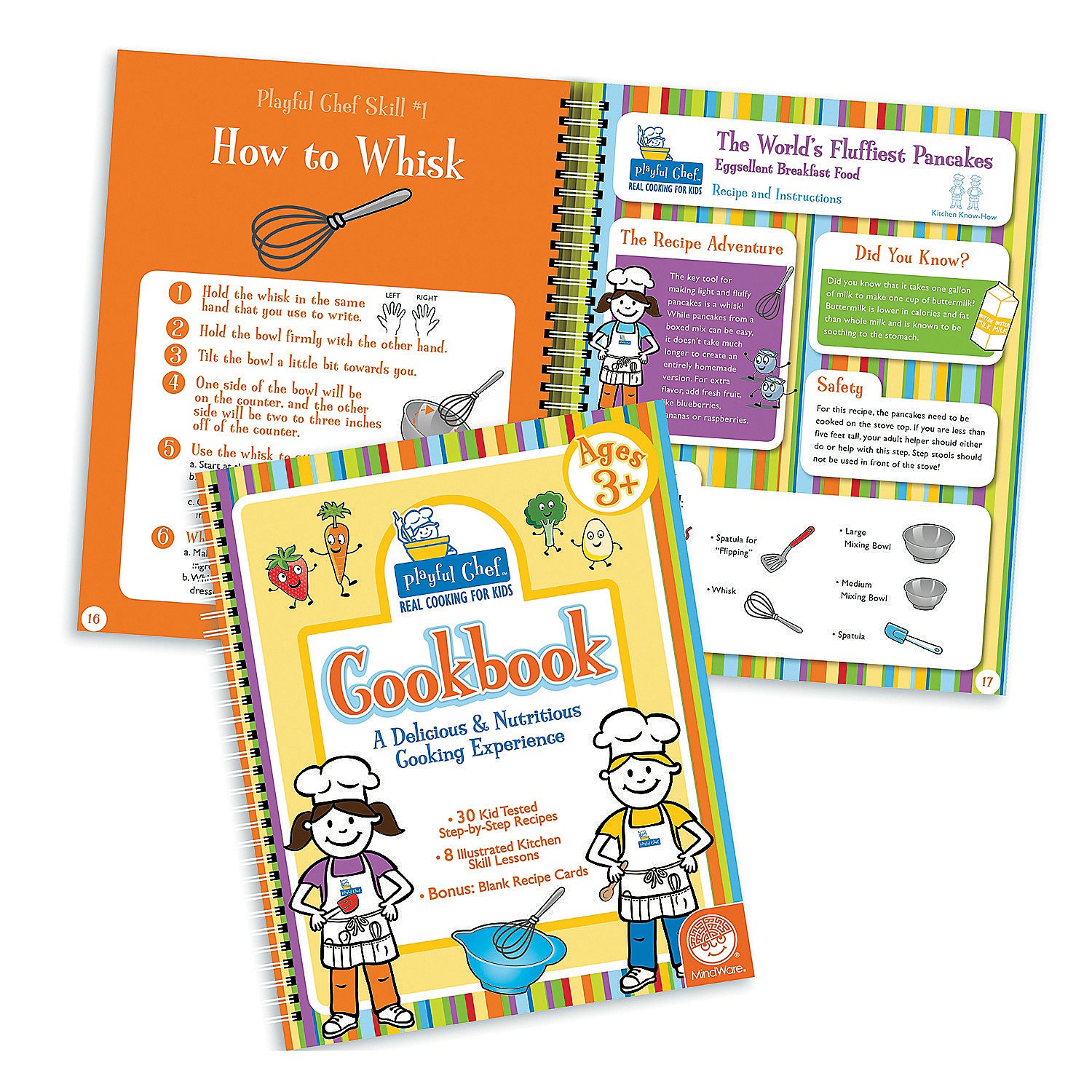 Playful Chef Cookbook: One of the gifts you can buy to make the holiday of a US child in need or in foster care through Daymaker