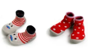 Slipper socks with oh-la-la
